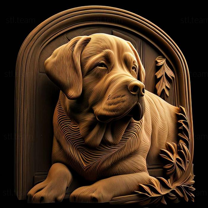 3D model dog (STL)